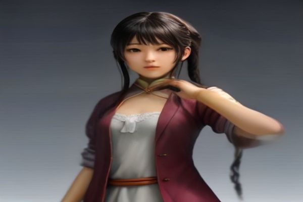 设计师在电脑上使用Figma等在线工具类好看网站，屏幕展示组件库与设计系统，工作台整洁明亮